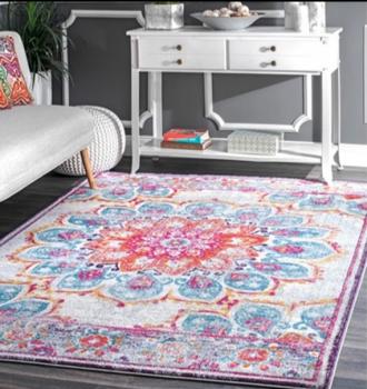Floral Design Living Room Carpet Manufacturers in West Siang